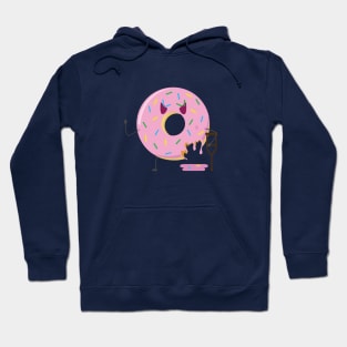 Frosted Donut Monster Hoodie